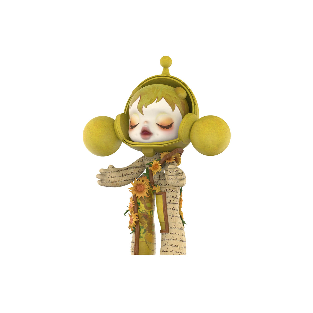 POP MART MEGA α SKULLPANDA 400% Van Gogh Museum Sunflowers – PUSHAS