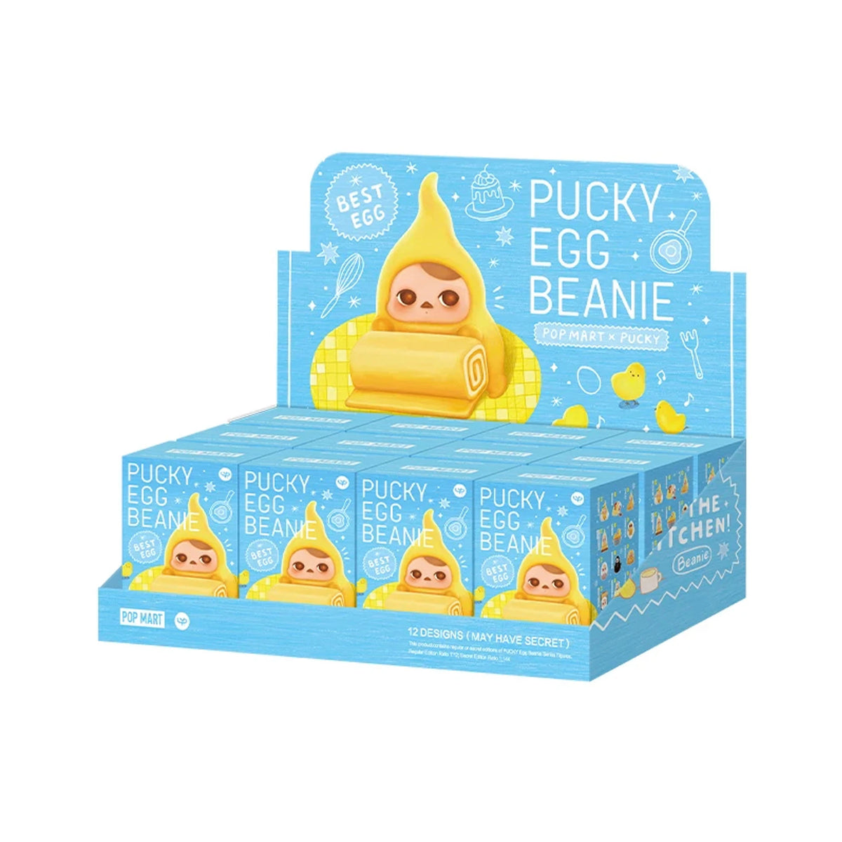 PUCKY EGG BEANIE 12デザイン POP-MART-PUCKY-Egg-Beanie-