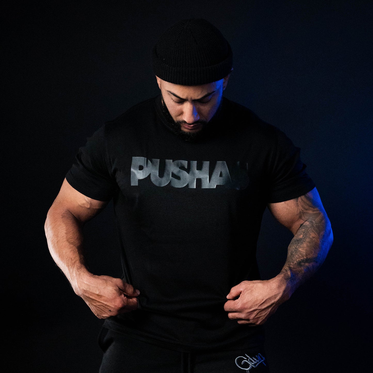 PUSHAS 'Phantom Black' T-Shirt