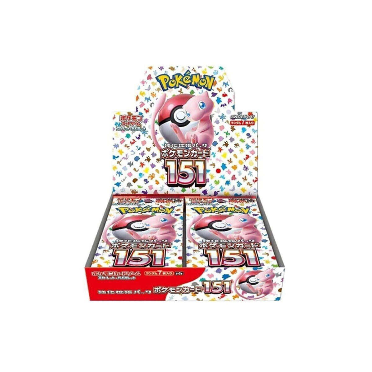 Pokémon TCG 151 Booster Box sv2a Japanese (20 Packs) – PUSHAS Pokémon TCG 151 Booster Box sv2a Japanese (20 Packs) – PUSHAS