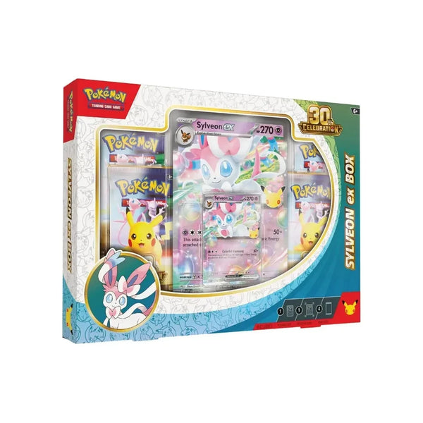 Pokémon TCG 30th Celebration Sylveon ex Box