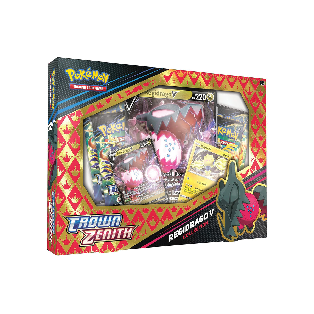Pokmon TCG Crown Zenith Collection Regidrago V PUSHAS Pokmon TCG Crown Zenith Collection Regidrago V PUSHAS