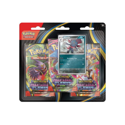 pokemon_tcg_mega_evolution_phantasmal_flames_weavile_3pk_booster_blister_1