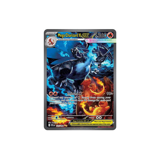 Pokémon TCG Phantasmal Flames Mega Charizard X ex Special Illustration Rare #125 (2025)