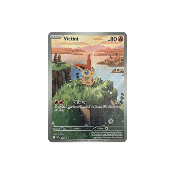 Pokémon TCG Scarlet & Violet Black Star Promo #208 Unova Victini Illustration Collection (2025)