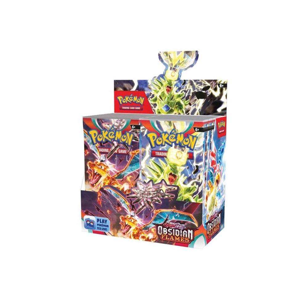 Pokmon TCG Scarlet & Violet Obsidian Flames Booster Display Box (36 P PUSHAS Pokmon TCG Scarlet & Violet Obsidian Flames Booster Display Box (36 P PUSHAS