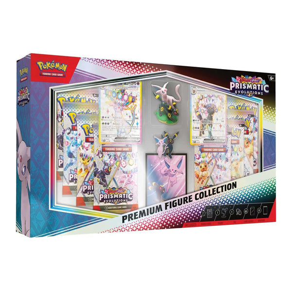 Pokémon TCG Scarlet & Violet Prismatic Evolutions Premium Figure Collection