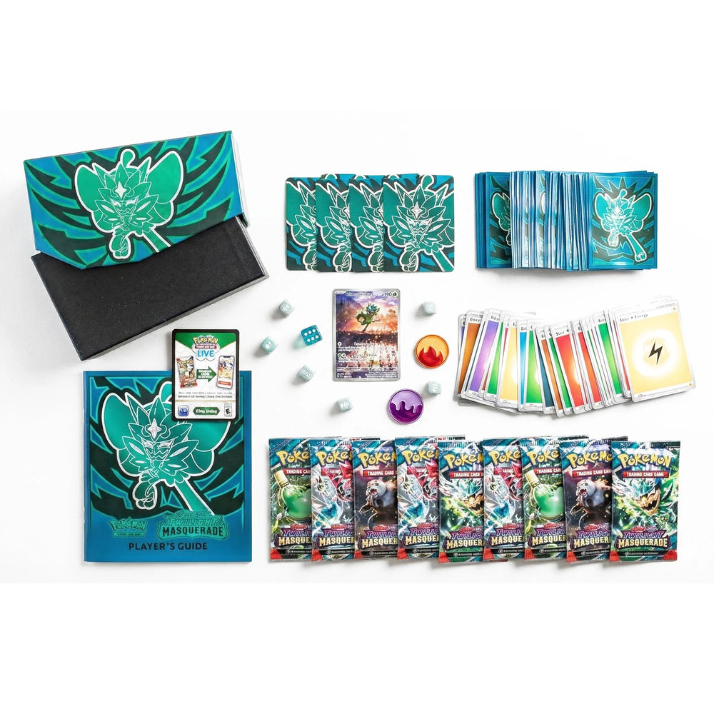 Pokmon TCG Scarlet & Violet Twilight Masquerade Elite Tainer Box PUSHAS Pokmon TCG Scarlet & Violet Twilight Masquerade Elite Tainer Box PUSHAS