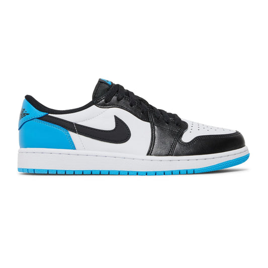 [Refurbished] Air Jordan 1 Retro Low OG 'Black Dark Powder Blue' (2022)