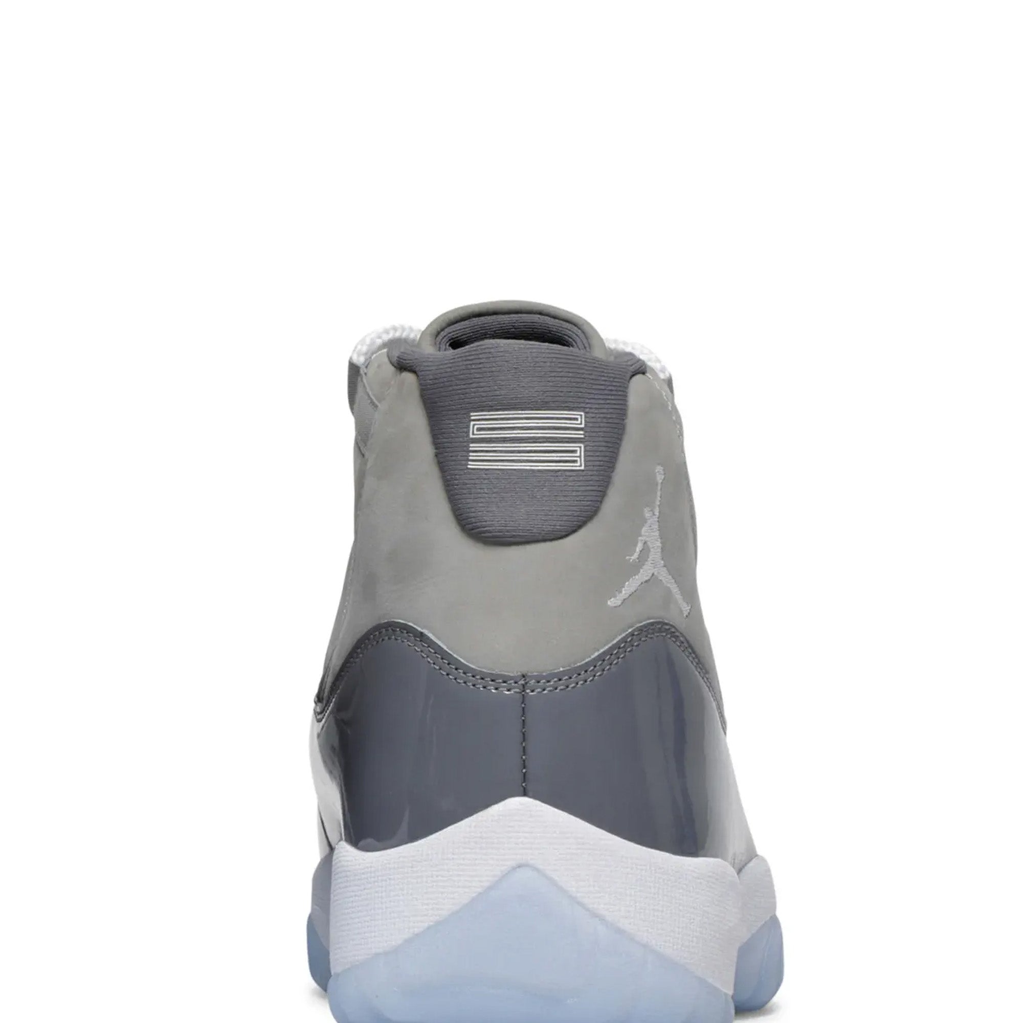 [Refurbished]-Air-Jordan-11-Retro-‘Cool-Grey’-GS-(2021)-back-close-up