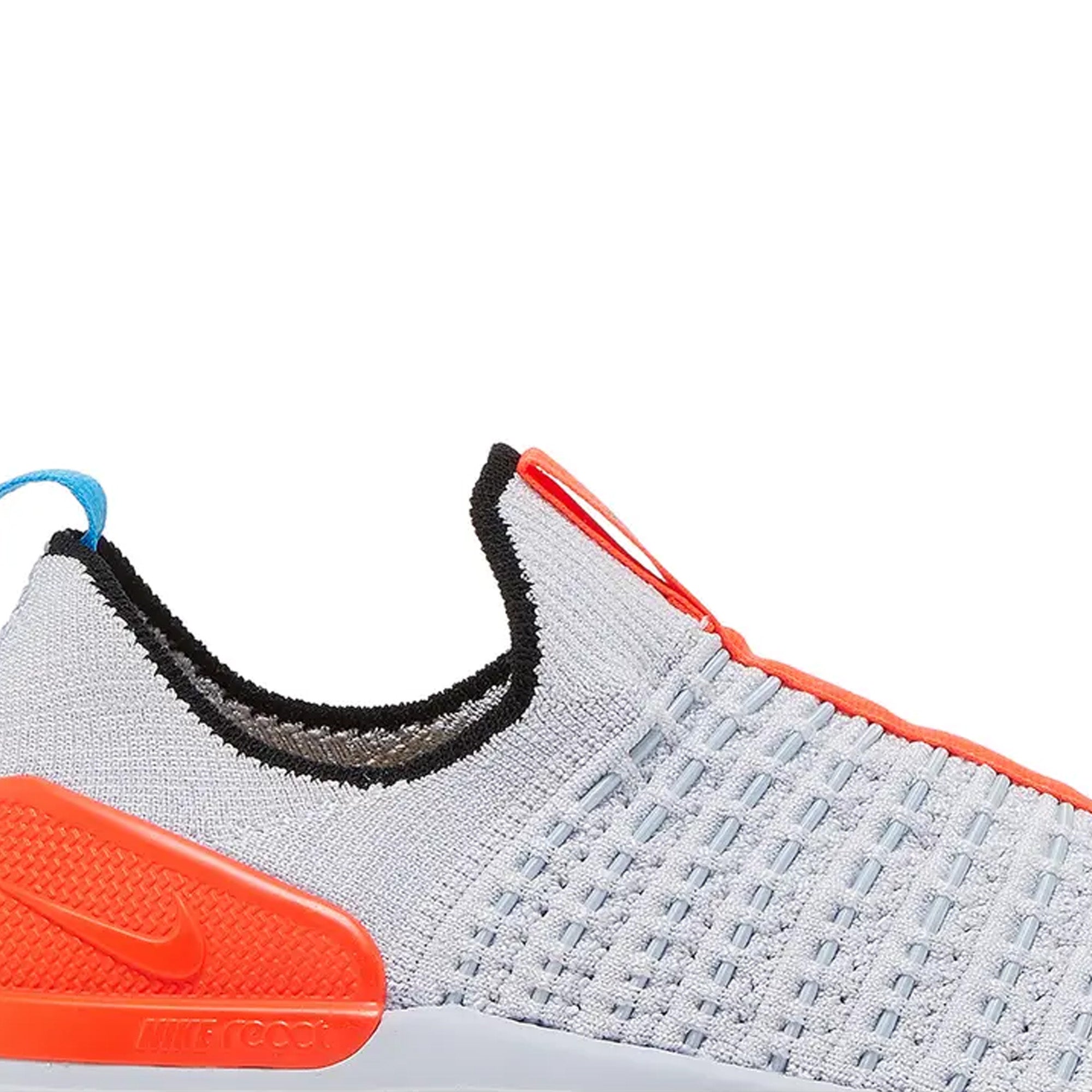 [Refurbished]-Nike-React-Phantom-Run-Flyknit-2-‘Grey-Bright-Crimson’-W-(2022)-side-close-up