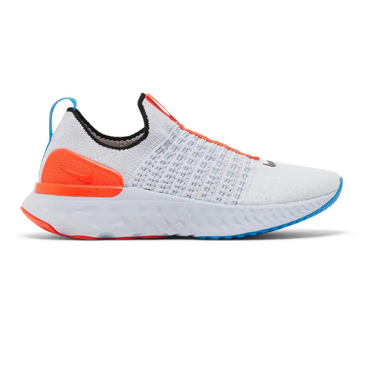 [Refurbished]-Nike-React-Phantom-Run-Flyknit-2-‘Grey-Bright-Crimson’-W-(2022)-side