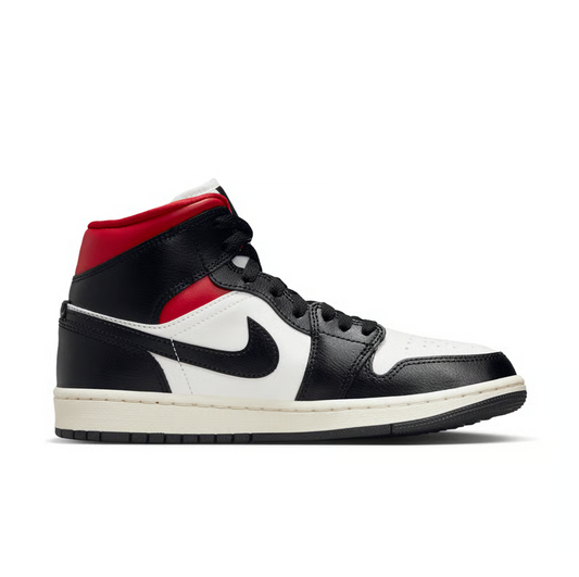 Air Jordan 1 Mid 'Gym Red' Panda Women's (2023)