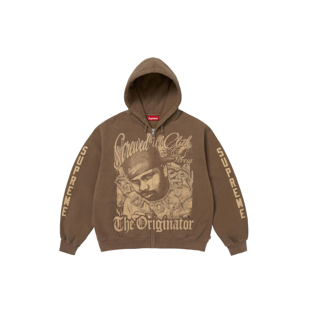 supreme_dj_screw_zip_up_hooded_sweatshirt_brown_2026_1