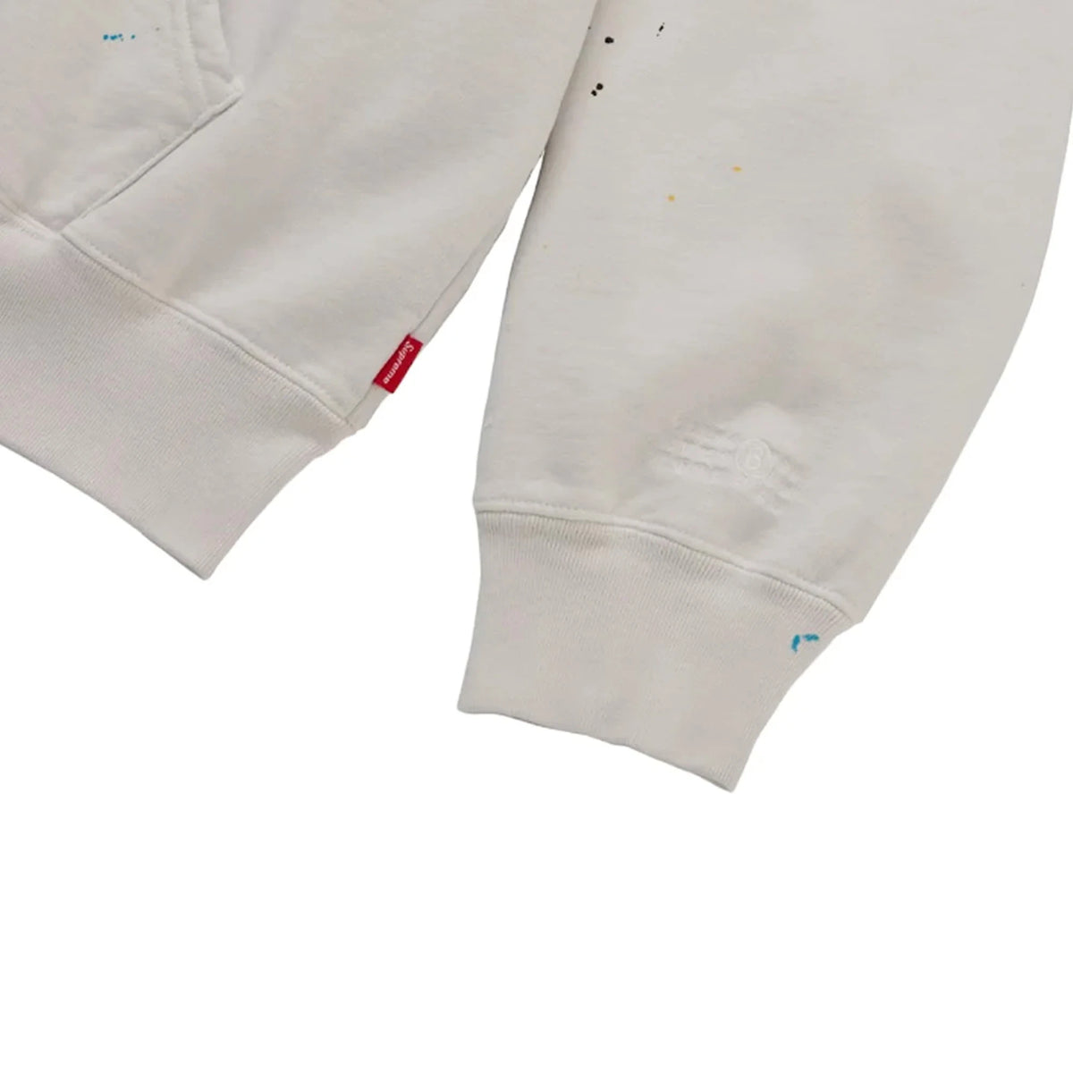 Supreme MM6 Maison Margiela Box Logo Zip Up Hooded Sweatshirt