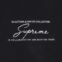 Supreme-Martine-Rose-Hooded-Sweatshirt-'Black'-(2024)-close-up