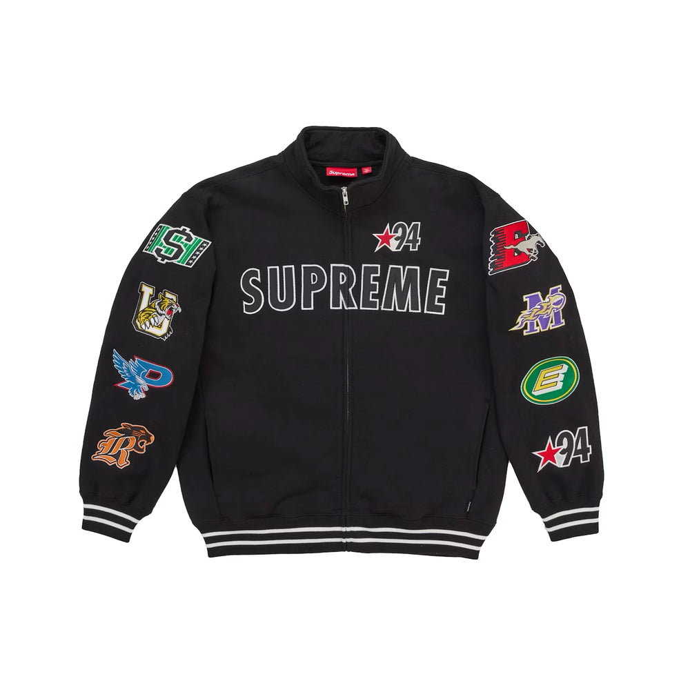 supreme_mascots_zip_up_sweatshirt_black_2026_1
