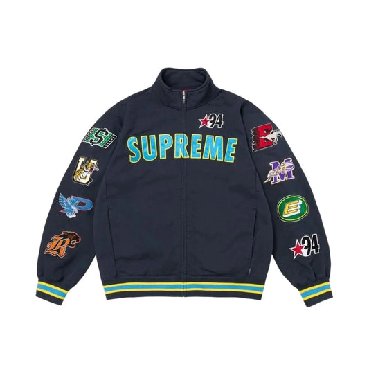 Supreme Mascots Zip Up Sweatshirt 'Navy' (2026)