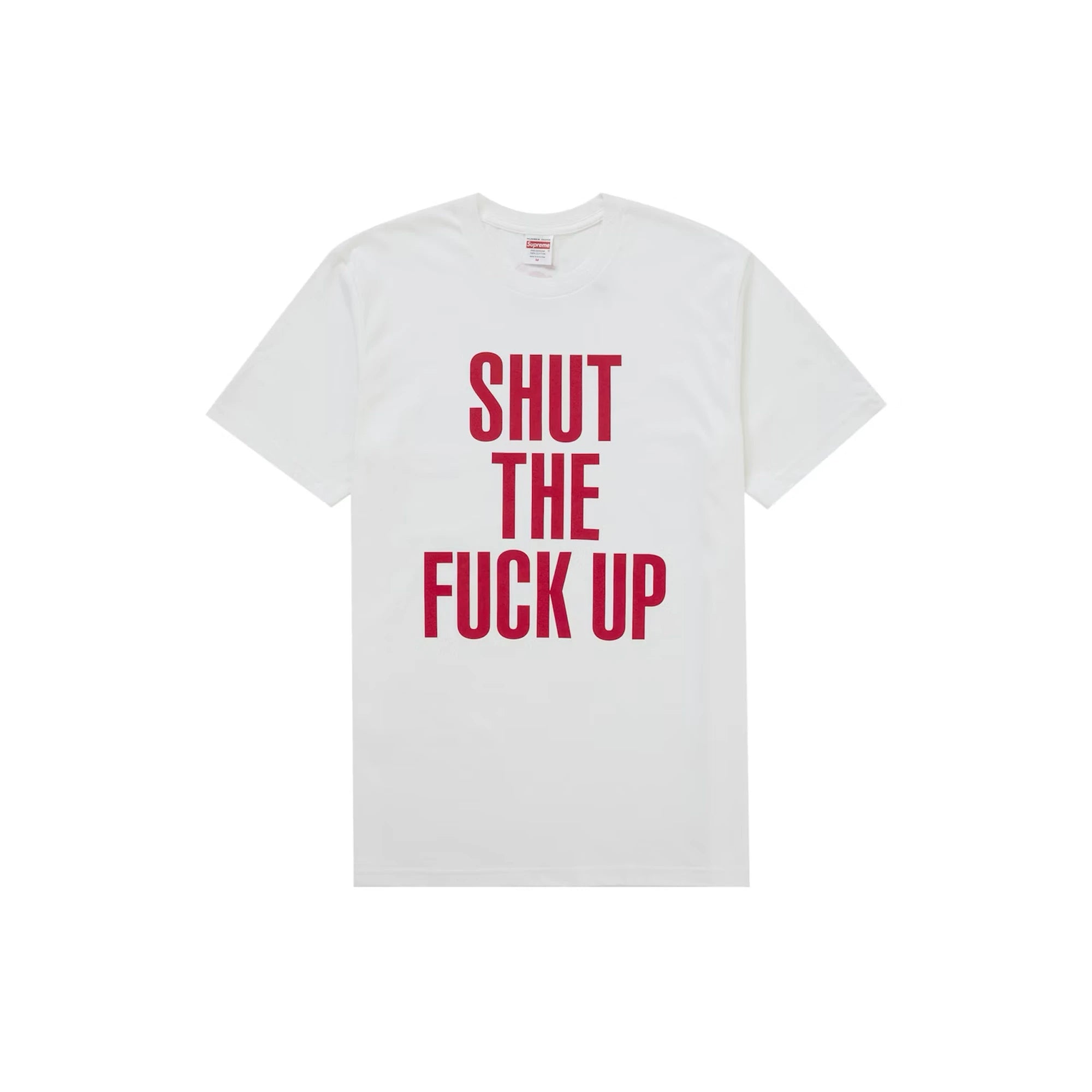 Supreme Number (N)ine Shut Up Tee 'White' (2025) – PUSHAS
