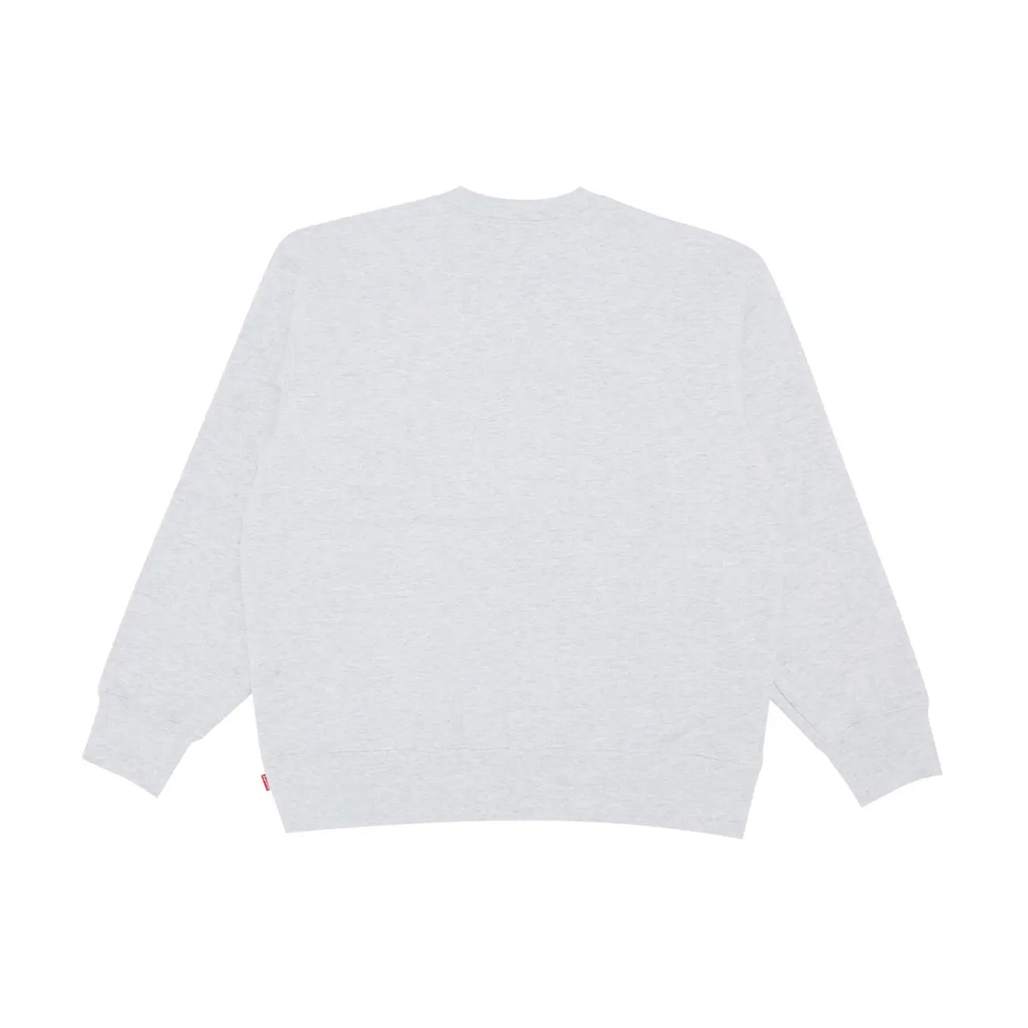 Supreme-Small-Box-Crewneck-'Ash-Grey'-(2024)-back