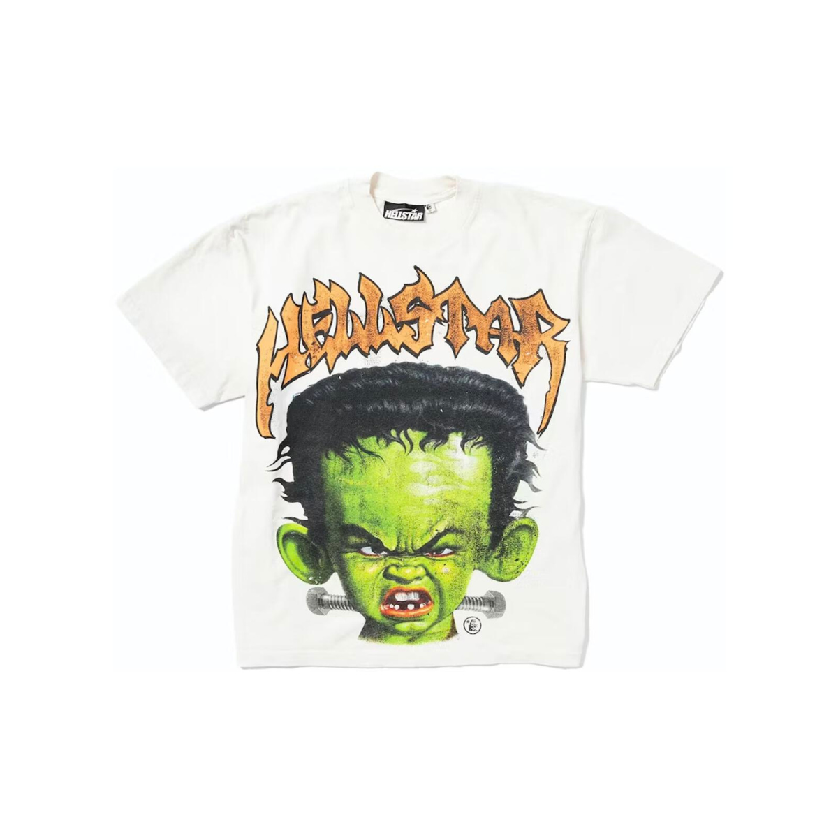 HELLSTAR Frankenstein T-Shirt 'White' (Overseas Exclusive 2024)