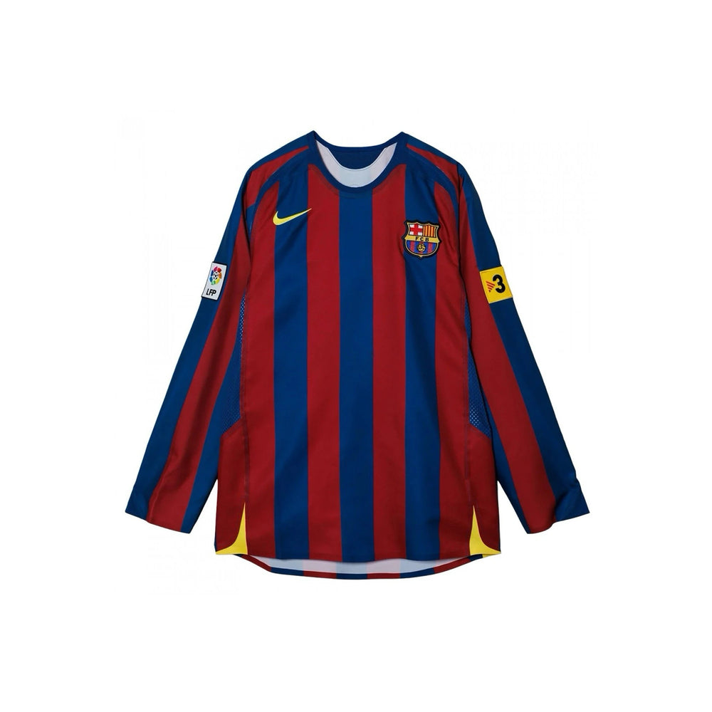 Nike FC Barcelona Re-Issue 2005/06 Ronaldinho #10 Home Jersey Nike FC Barcelona Re-Issue 2005/06 Ronaldinho #10 Home Jersey
