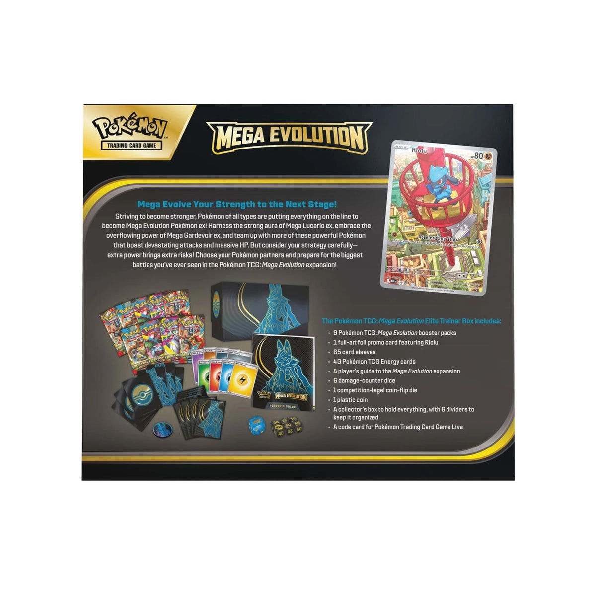 Pokémon TCG Mega Evolution Elite Trainer Box (Mega Gardevoir) – PUSHAS