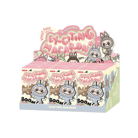 POP MART The Monsters LABUBU Exciting Macaron Series Vinyl