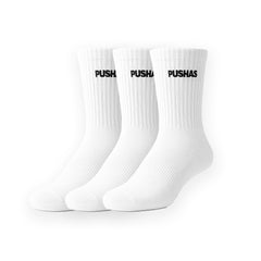 PUSHAS 'Lightweight Logo' Socks (3 Pack)