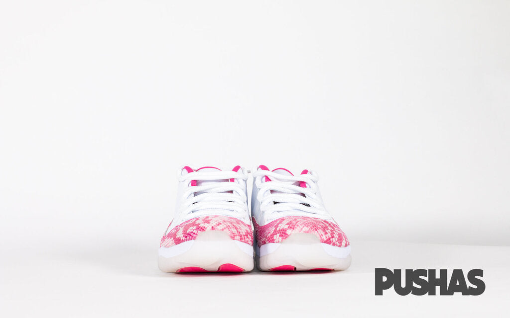 Air Jordan 11 Low W Pink Snakeskin PUSHAS