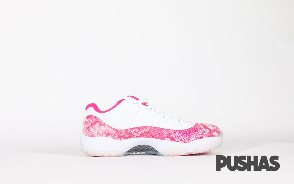 Air Jordan 11 Low W Pink Snakeskin PUSHAS