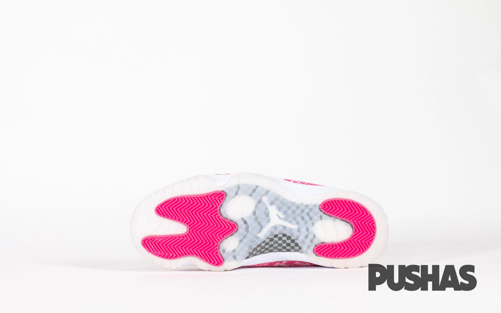 Jordan pink best sale snakeskin 11 2019