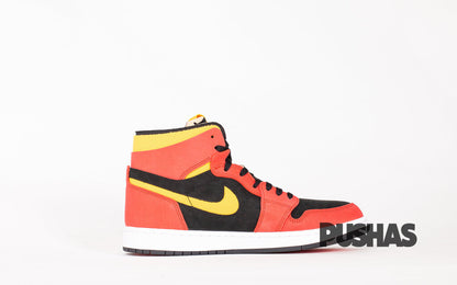 Air Jordan 1 High Zoom CMFT 'Black Chile Red'