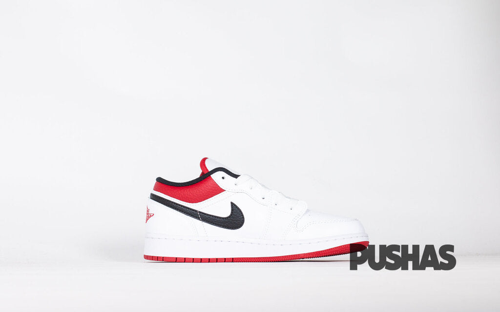 Air Jordan 1 Low 'White University Red Black' GS (2020)