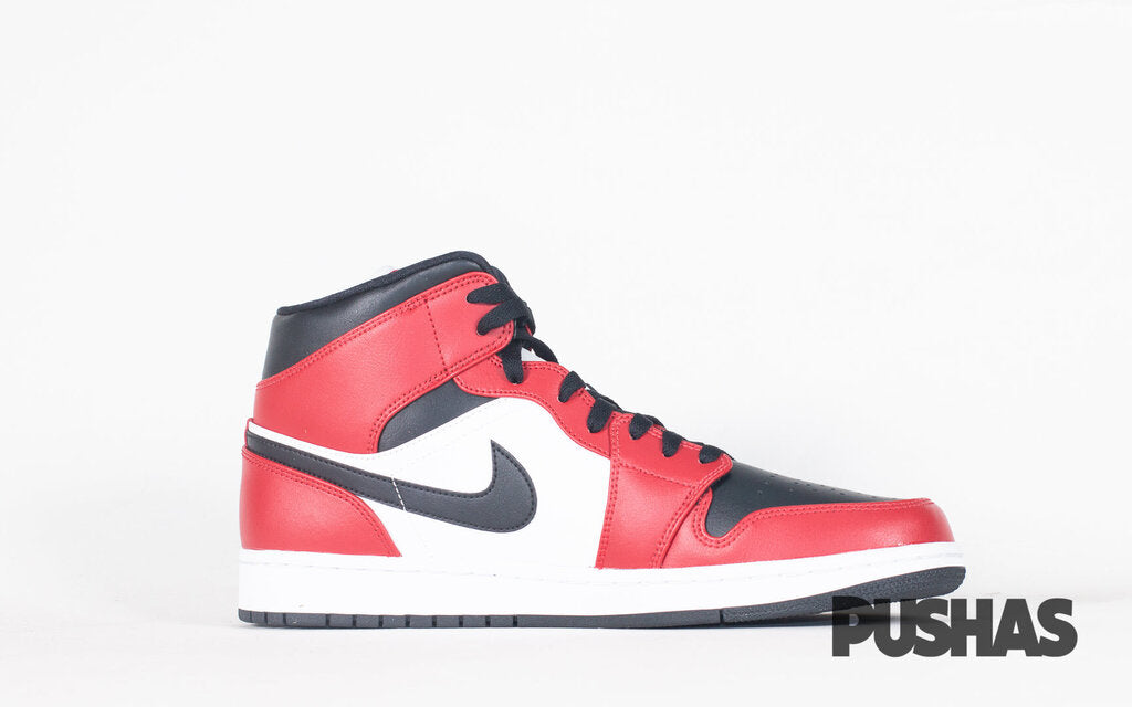 Air Jordan 1 Mid 'Chicago Black Toe' – PUSHAS