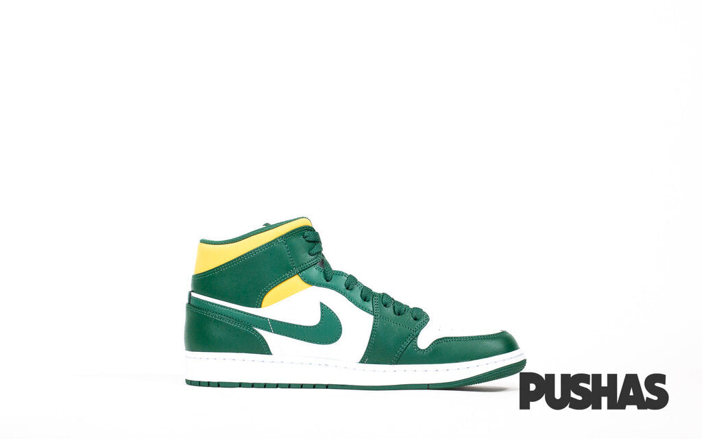 Green and gold top jordan 1