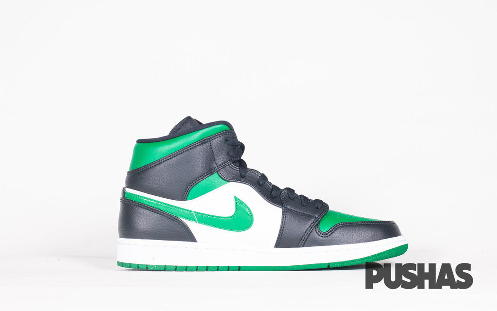 Jordan one discount mid green toe