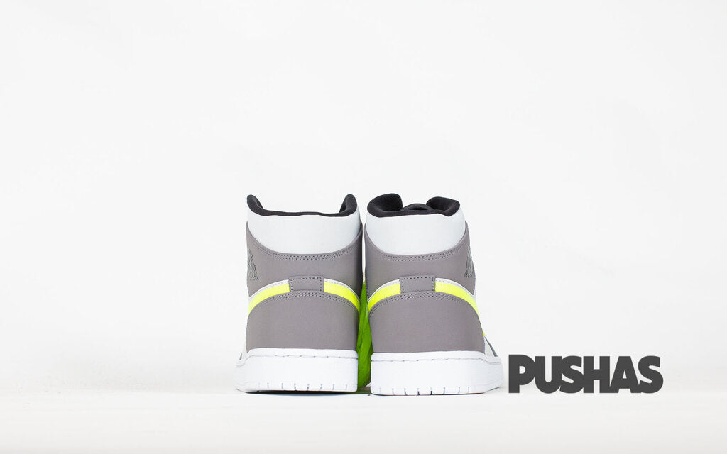 Jordan 1 store mid grey volt