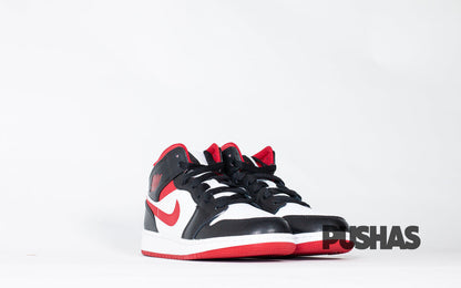 Air Jordan 1 Mid 'Gym Red Black White' GS