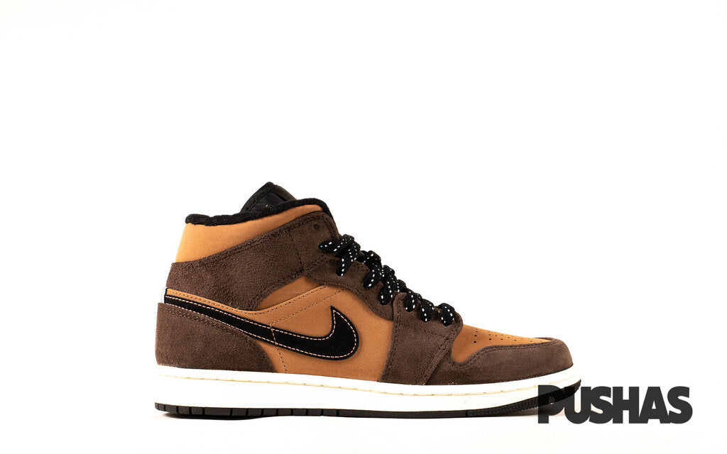 Air Jordan 1 Mid SE 'Dark Chocolate' (2021) – PUSHAS