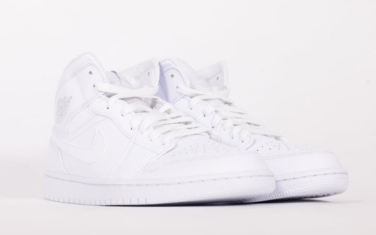 Air Jordan 1 Mid 'Triple White 2.0' (2020)