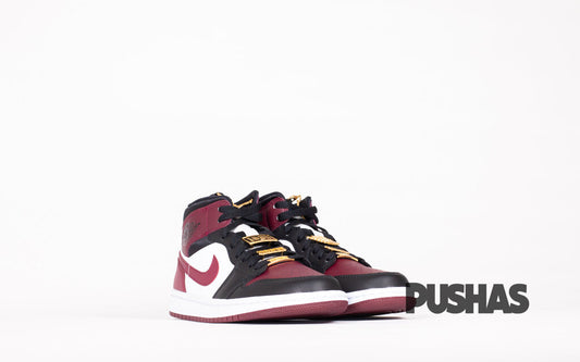 Air Jordan 1 Mid W SE 'Black Dark Beetroot'