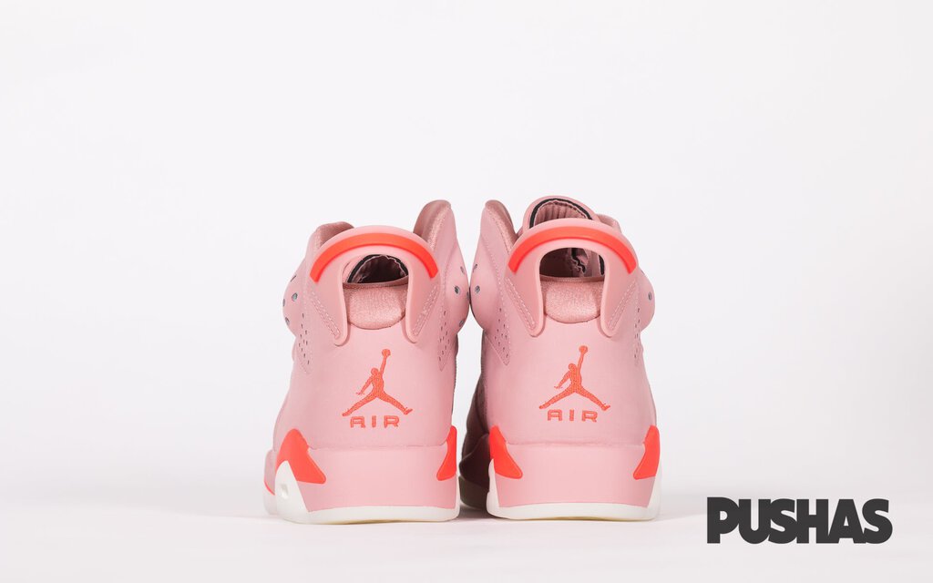 Air Jordan 6 x Aleali May Millennial Pink New PUSHAS