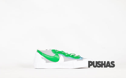 Blazer Low x Sacai 'Medium Grey Classic Green'