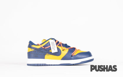 Dunk Low x Off-White - University Gold Midnight Navy (New)