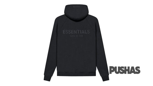 ESSENTIALS Pull-Over Hoodie 'Black' SS21