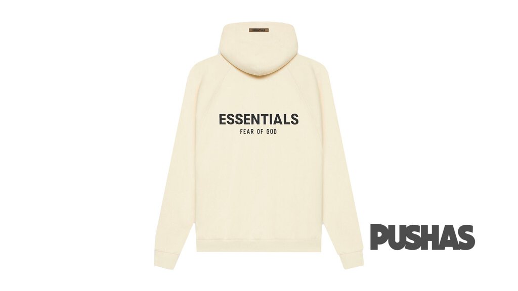 ESSENTIALS Pull-Over Hoodie 'Buttercream' SS21