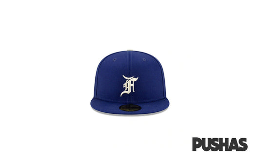 New Era x Fear of God ESSENTIALS 59Fifty Fitted Cap 'World Series Patch Dark Royal' (2020)