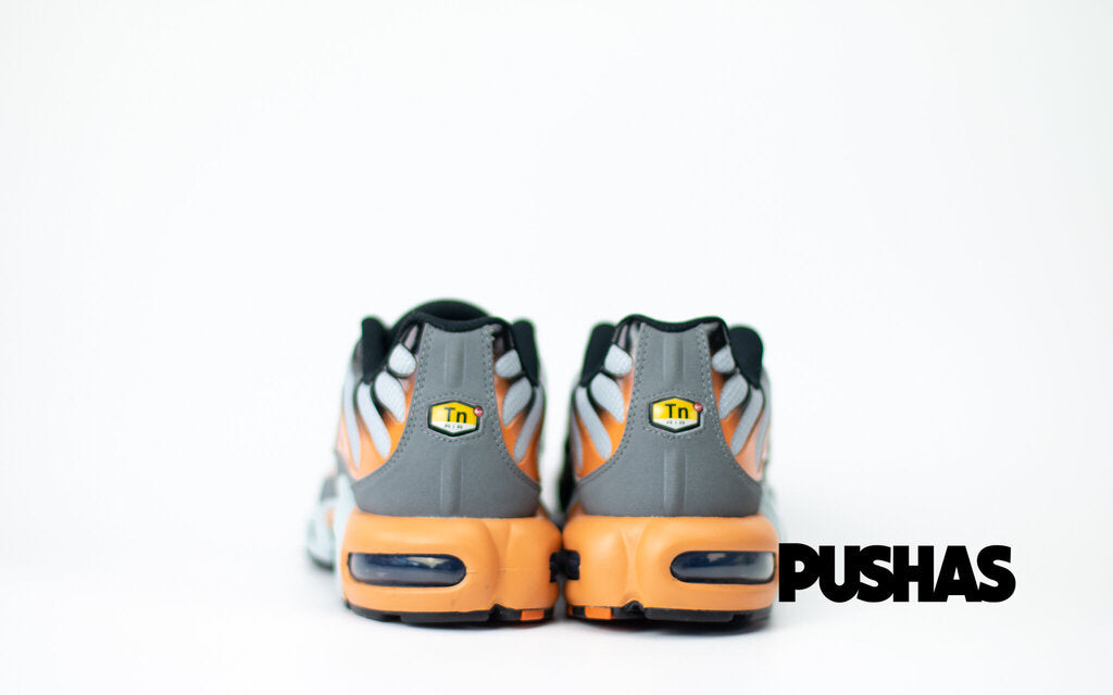 Air max plus grey and outlet orange