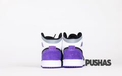 Air Jordan 1 Mid SE 'Purple' GS